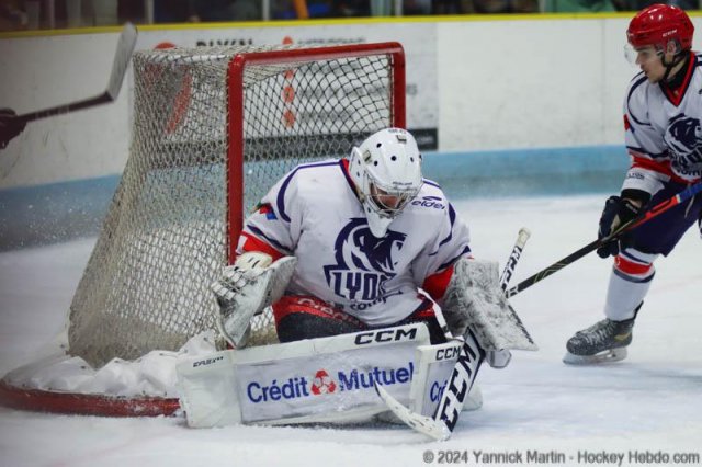 Photo hockey match Clermont-Ferrand - Lyon le 06/01/2024