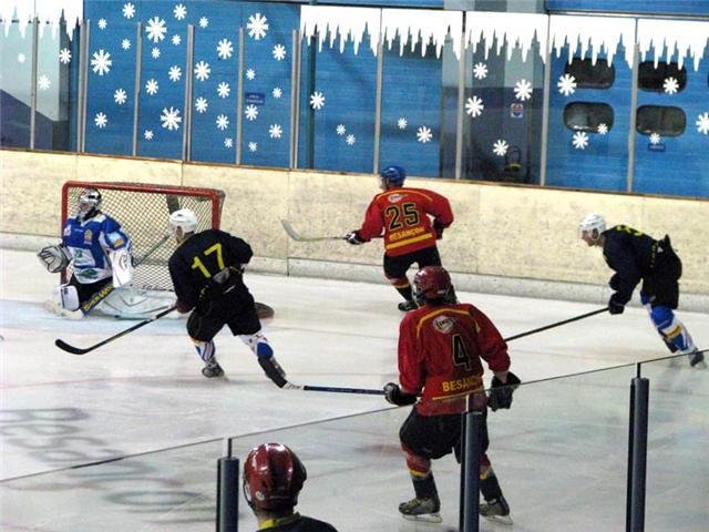 Photo hockey match Besançon - Belfort  le 10/10/2009