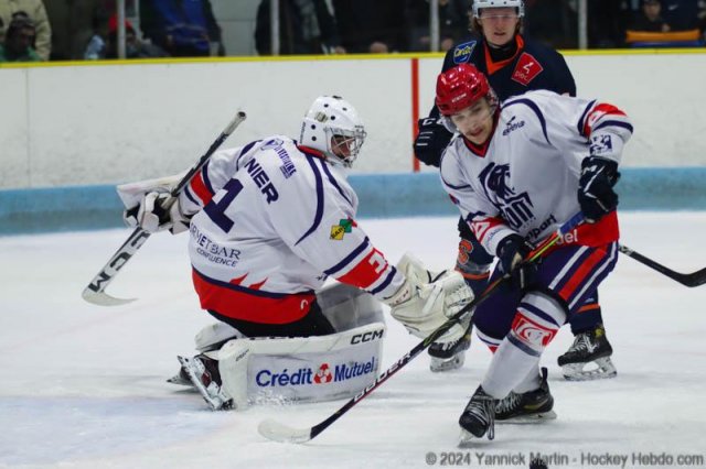 Photo hockey match Clermont-Ferrand - Lyon le 06/01/2024
