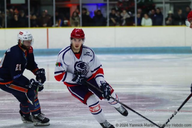Photo hockey match Clermont-Ferrand - Lyon le 06/01/2024