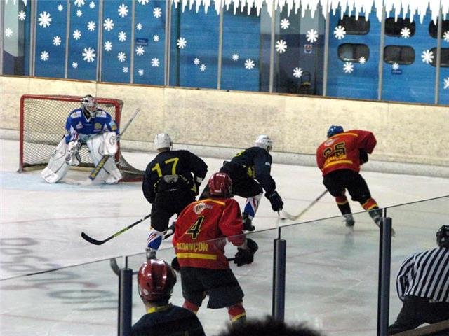 Photo hockey match Besançon - Belfort  le 10/10/2009