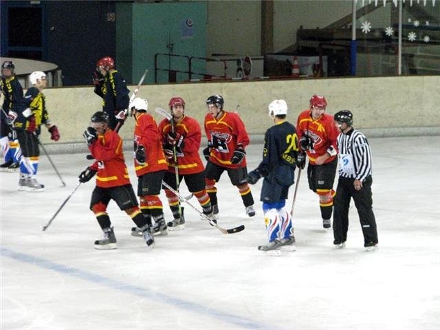 Photo hockey match Besançon - Belfort  le 10/10/2009