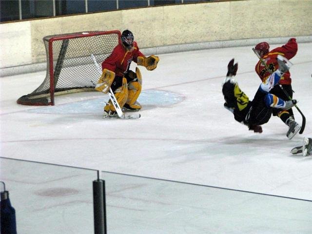 Photo hockey match Besançon - Belfort  le 10/10/2009