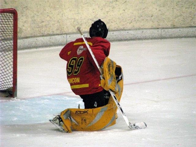 Photo hockey match Besançon - Belfort  le 10/10/2009