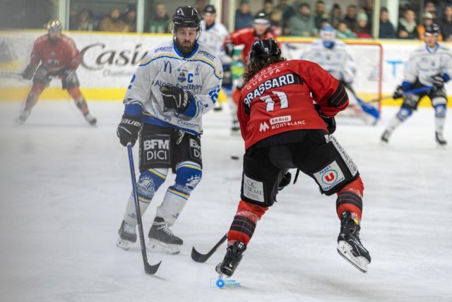 Photo hockey match Chamonix  - Gap  le 09/01/2024