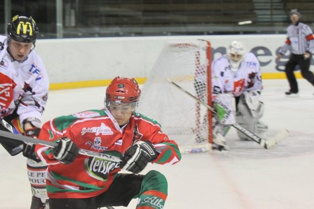 Photo hockey match Mont-Blanc - Amiens  le 10/10/2009