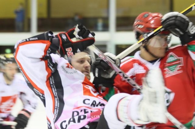 Photo hockey match Mont-Blanc - Amiens  le 10/10/2009