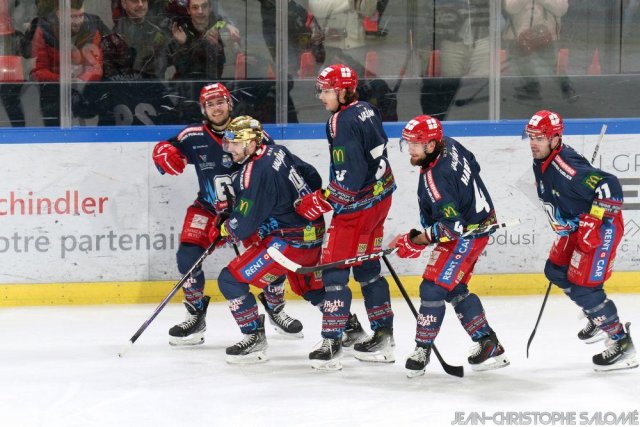 Photo hockey match Grenoble  - Cergy-Pontoise le 09/01/2024