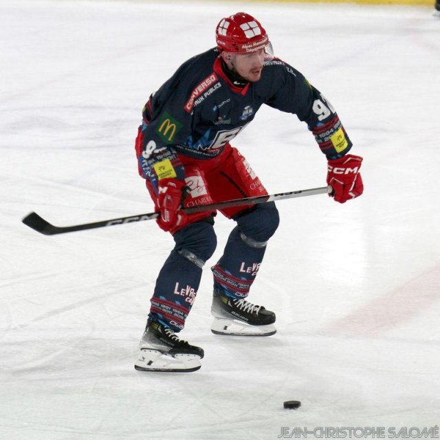 Photo hockey match Grenoble  - Cergy-Pontoise le 09/01/2024