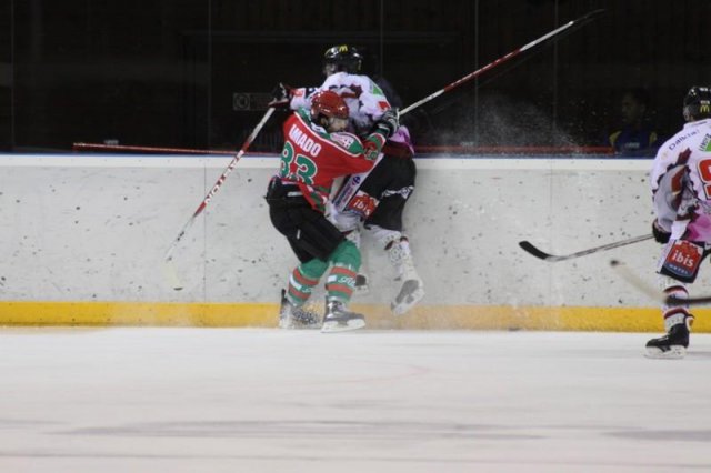 Photo hockey match Mont-Blanc - Amiens  le 10/10/2009