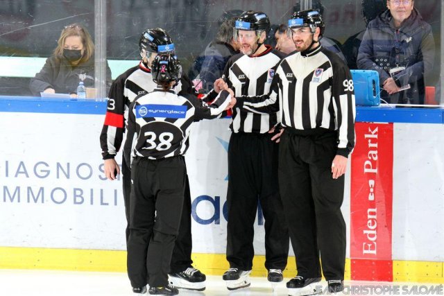 Photo hockey match Grenoble  - Cergy-Pontoise le 09/01/2024