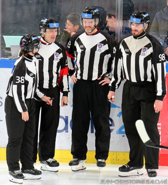 Photo hockey match Grenoble  - Cergy-Pontoise le 09/01/2024