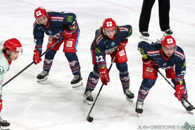 Photo hockey match Grenoble  - Cergy-Pontoise le 09/01/2024