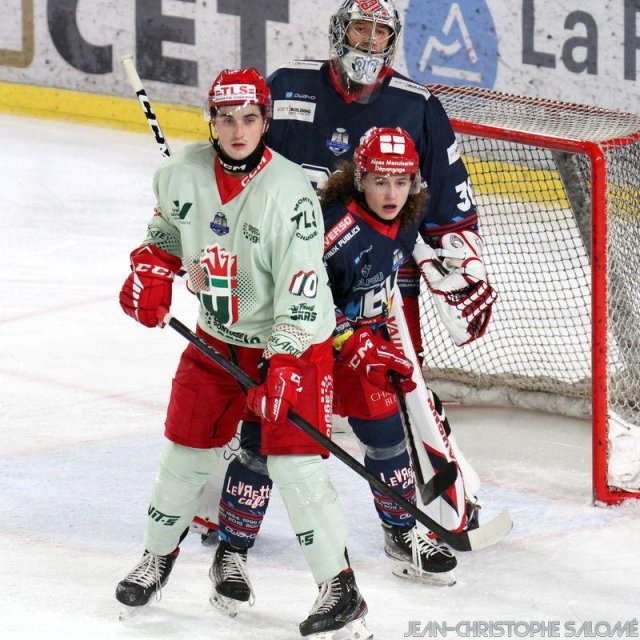 Photo hockey match Grenoble  - Cergy-Pontoise le 09/01/2024