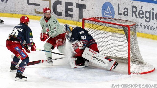 Photo hockey match Grenoble  - Cergy-Pontoise le 09/01/2024