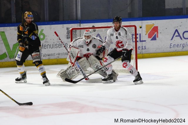 Photo hockey match Rouen - Amiens  le 09/01/2024