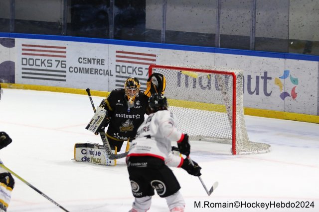 Photo hockey match Rouen - Amiens  le 09/01/2024