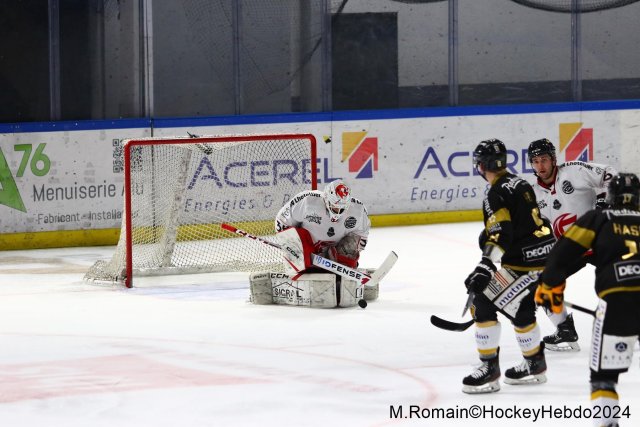 Photo hockey match Rouen - Amiens  le 09/01/2024