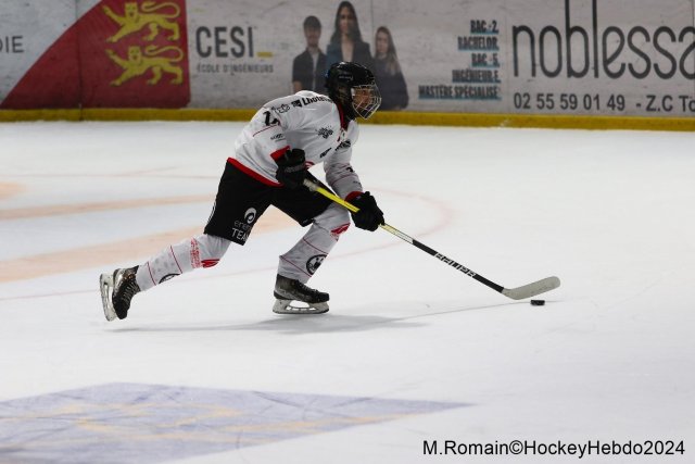 Photo hockey match Rouen - Amiens  le 09/01/2024