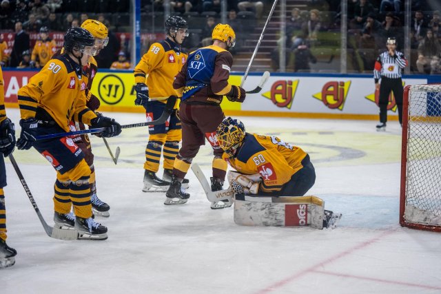 Photo hockey match Genève - Rauma le 09/01/2024