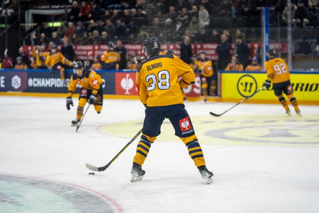 Photo hockey match Genève - Rauma le 09/01/2024
