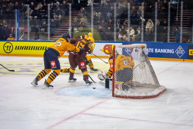 Photo hockey match Genève - Rauma le 09/01/2024