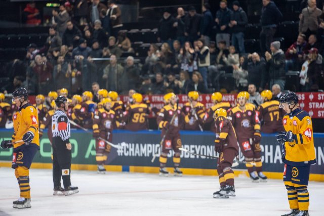 Photo hockey match Genève - Rauma le 09/01/2024