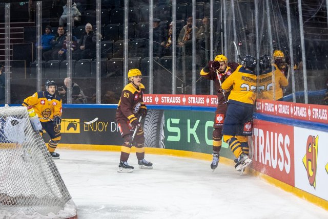 Photo hockey match Genève - Rauma le 09/01/2024