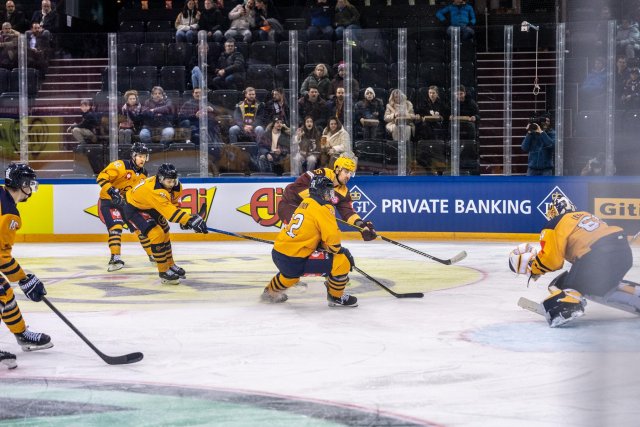 Photo hockey match Genève - Rauma le 09/01/2024