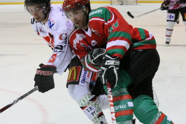 Photo hockey match Mont-Blanc - Amiens  le 10/10/2009