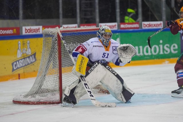 Photo hockey match Genève - Zug le 12/01/2024