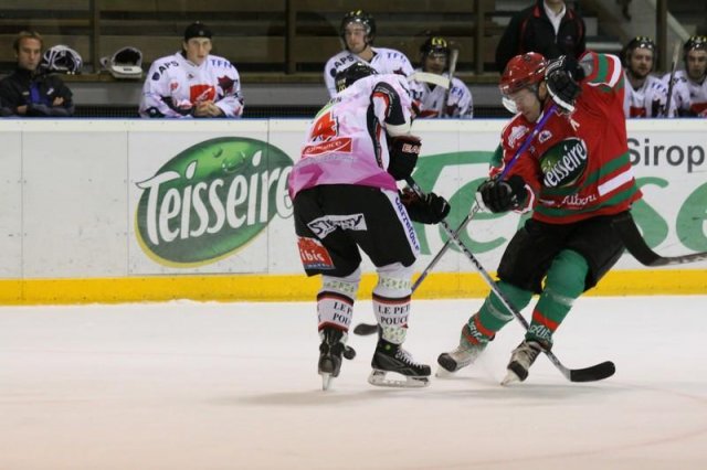 Photo hockey match Mont-Blanc - Amiens  le 10/10/2009