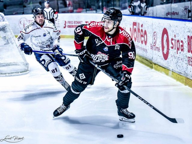 Photo hockey match Bordeaux - Angers  le 12/01/2024