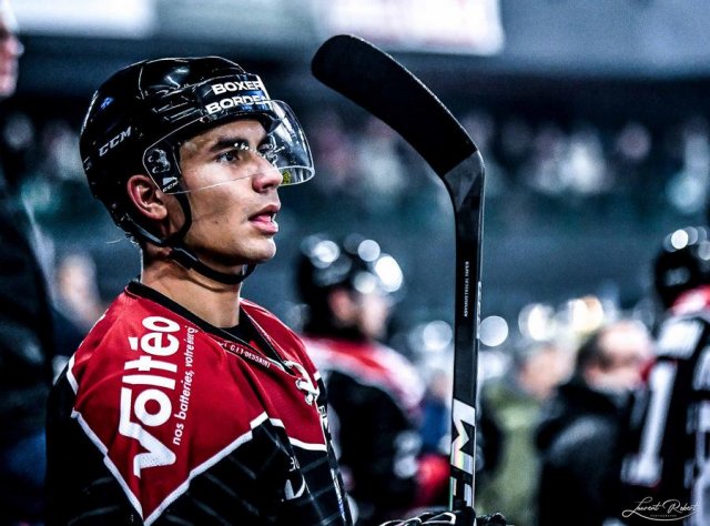 Photo hockey match Bordeaux - Angers  le 12/01/2024
