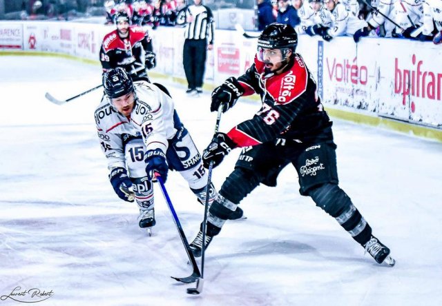 Photo hockey match Bordeaux - Angers  le 12/01/2024
