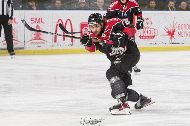 Photo hockey match Bordeaux - Angers  le 12/01/2024
