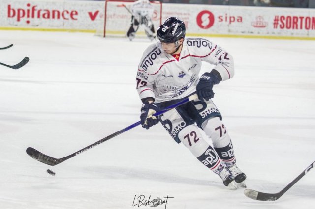 Photo hockey match Bordeaux - Angers  le 12/01/2024