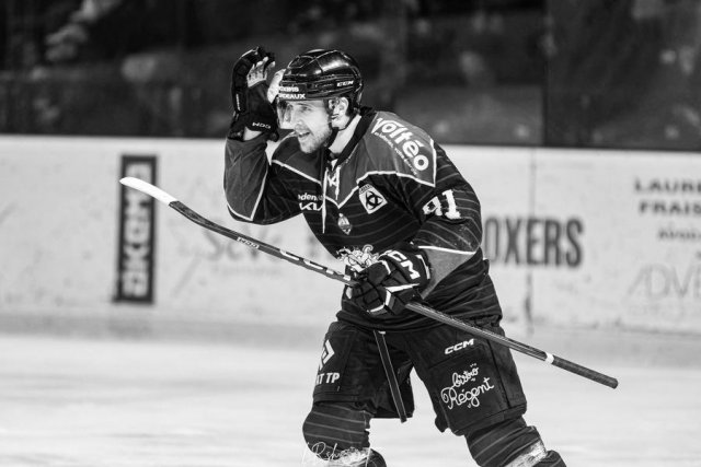 Photo hockey match Bordeaux - Angers  le 12/01/2024