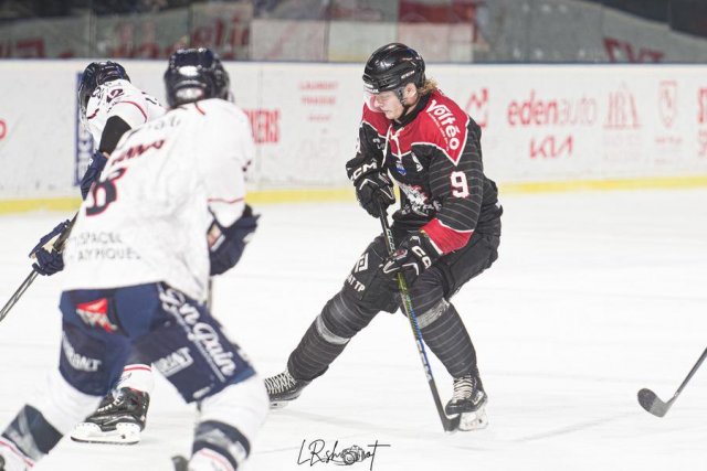 Photo hockey match Bordeaux - Angers  le 12/01/2024