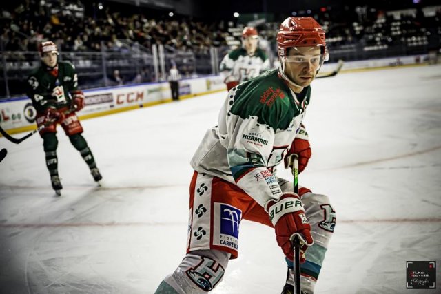 Photo hockey match Cergy-Pontoise - Anglet le 12/01/2024