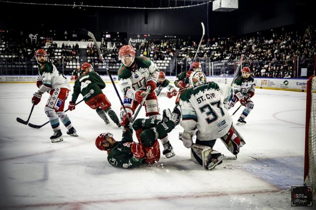 Photo hockey match Cergy-Pontoise - Anglet le 12/01/2024