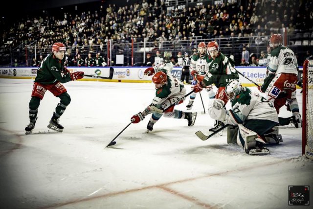 Photo hockey match Cergy-Pontoise - Anglet le 12/01/2024