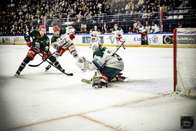 Photo hockey match Cergy-Pontoise - Anglet le 12/01/2024