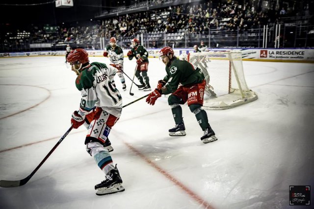 Photo hockey match Cergy-Pontoise - Anglet le 12/01/2024