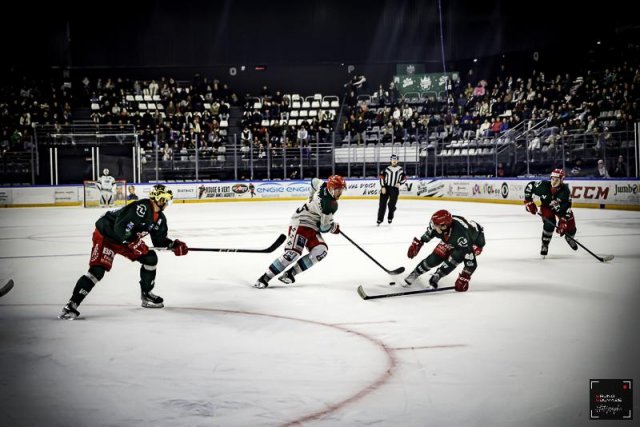 Photo hockey match Cergy-Pontoise - Anglet le 12/01/2024