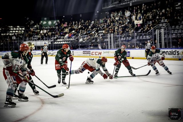 Photo hockey match Cergy-Pontoise - Anglet le 12/01/2024