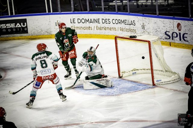 Photo hockey match Cergy-Pontoise - Anglet le 12/01/2024