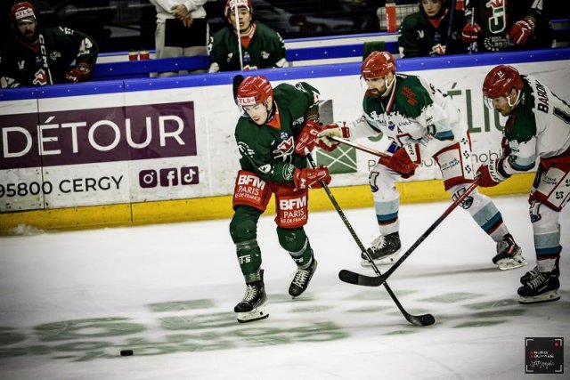 Photo hockey match Cergy-Pontoise - Anglet le 12/01/2024