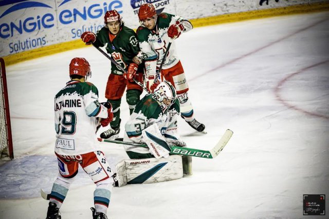 Photo hockey match Cergy-Pontoise - Anglet le 12/01/2024