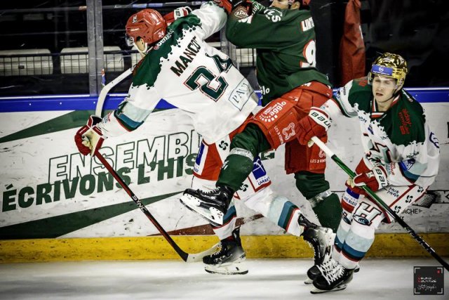 Photo hockey match Cergy-Pontoise - Anglet le 12/01/2024